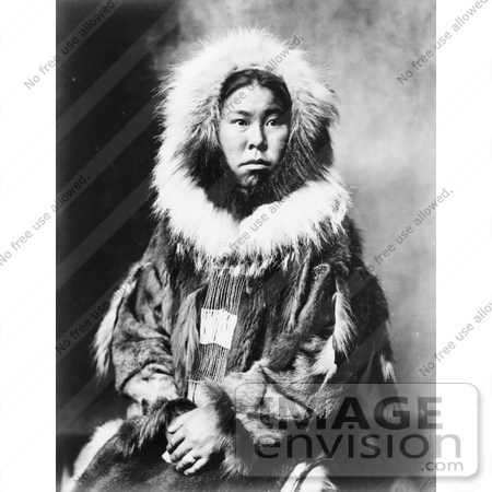 #6005 Inuit Eskimo Portrait by JVPD