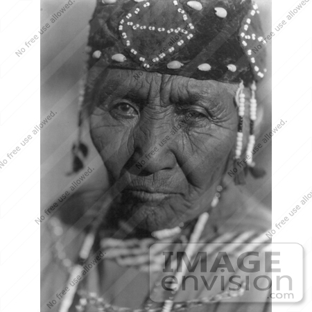 #6064 Klamath Native American Woman by JVPD