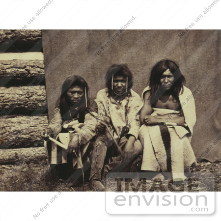 #6255 Three Kootenai Men by JVPD