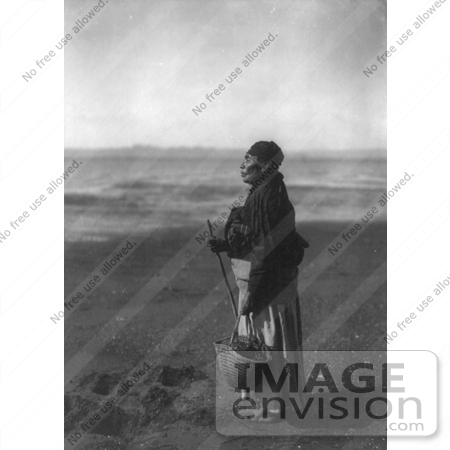 #6381 Chinook Woman on Beach by JVPD