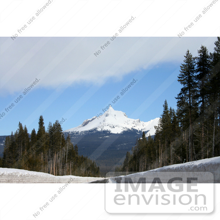#642 Photo of Mt Thielsen, February 18th, 2006 by Jamie Voetsch