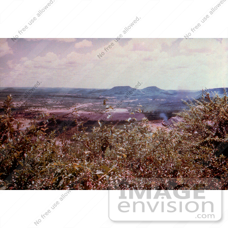 #6438 Picture of Wankie, Rhodesian, now Zimbabwe, Colliery where a Small Hospital and Outpatient Clinics are Located by KAPD