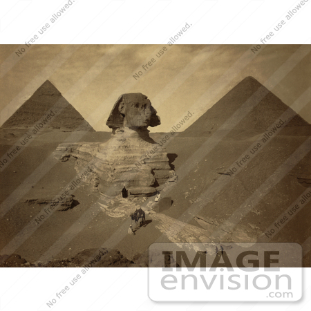 #6458 Egyptian Pyramids and Sphinx by JVPD