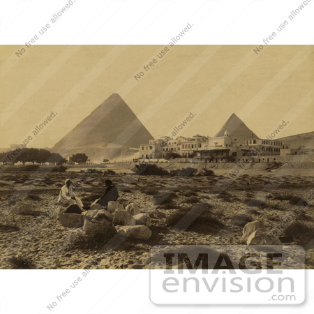 #6459 Pyramids and Mena House Hotel by JVPD