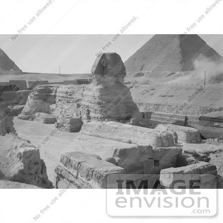 #6498 Great Sphinx and Pyramids of Giza by JVPD