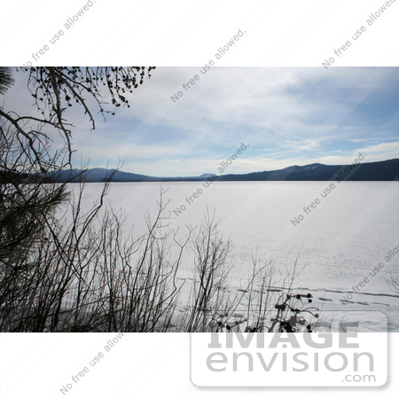#650 Photograph of Diamond Lake in Winter, 2006 by Jamie Voetsch