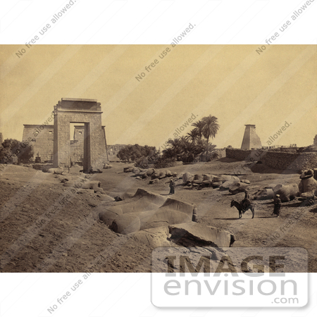 #6511 Avenue of Sphinxes at Karnak by JVPD
