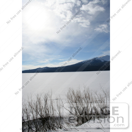 #653 Nature Photograph of Mount Bailey and Diamond Lake by Jamie Voetsch