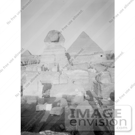 #6538 Sphinx, Temple, and Pyramids at Giza by JVPD