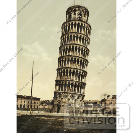 #6565 Tower of Pisa in the Field of Miracles by JVPD