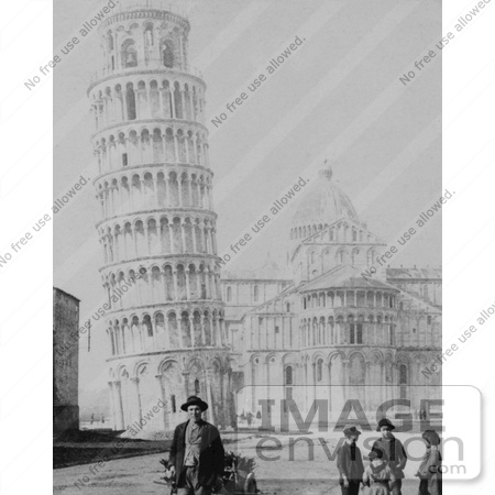 #6566 Leaning Tower of Pisa and Venerable Cathedral by JVPD