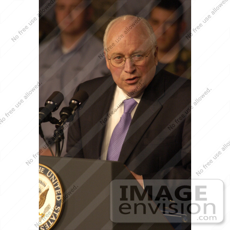 #6742 Dick Cheney Giving a Speach by JVPD
