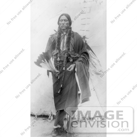 #6801 Quanah Parker, Comanche Indian Chief by JVPD