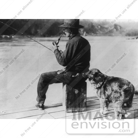 #6851 Stock Image of a Liquor Detecting Dog During Prohibition by JVPD
