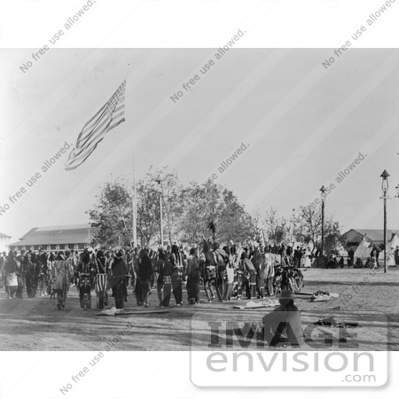 #6928 Stock Image: Native American Ghost Dance by JVPD