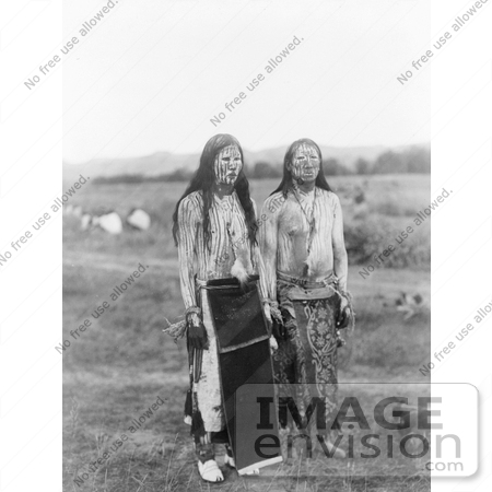 #6934 Stock Image: Cheyenne Native Sun Dancers by JVPD