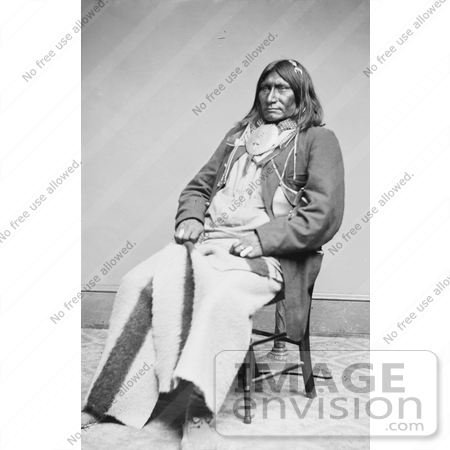 #6958 Stock Photography: Cheyenne Indian Chief by JVPD
