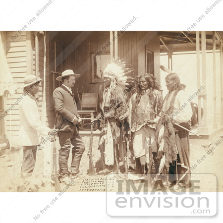 #6961 Stock Image: Cheyenne Natives by JVPD