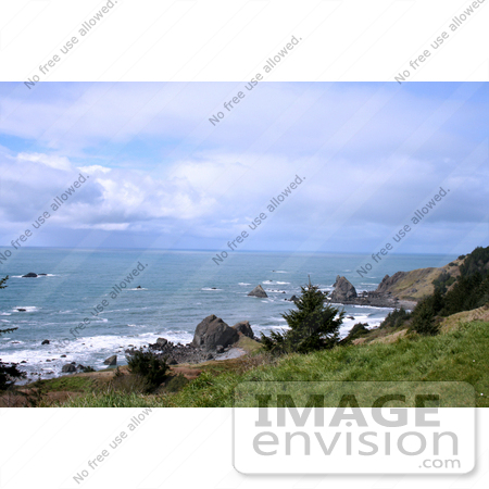 #698 Photograph of a Scenic View From Cape Ferrelo, Oregon by Jamie Voetsch