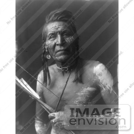#7072 Apsaroke Native American Man by the name of Two Leggings by JVPD