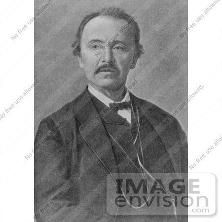 #7136 Stock Image of Heinrich Schliemann by JVPD