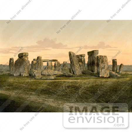 #7138 Stock Photography: Stonehenge by JVPD