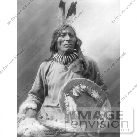 #7145 Stock Image: Sioux Man Named Fool Bull by JVPD