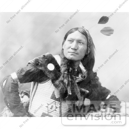 #7160 Stock Image: Sioux Man Called Sunflower by JVPD