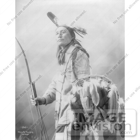 #7162 Stock Image: Plenty Wann Did, Sioux Indian by JVPD