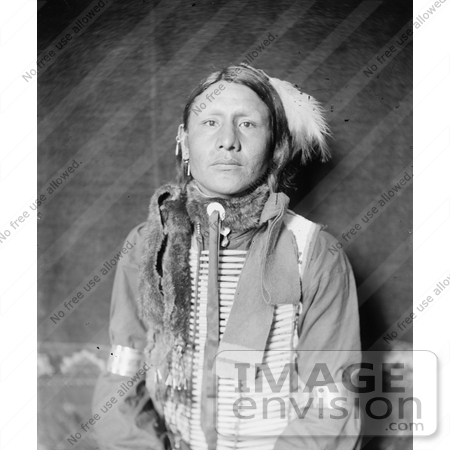 #7213 Stock Image: Has No Horses, Sioux Indian by JVPD