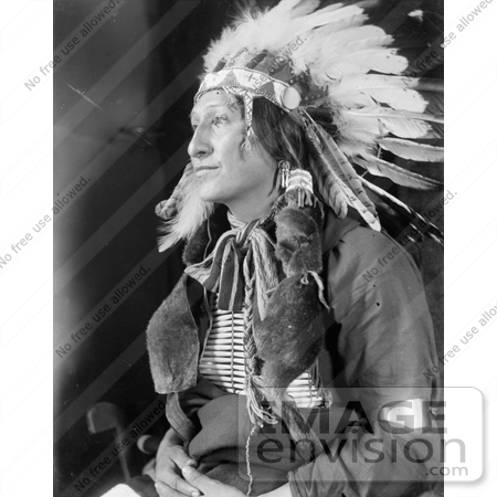 #7218 Stock Image: Joe Black Fox, Sioux by JVPD