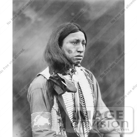 #7255 Stock Image: Walter Iron Shell, Lakota by JVPD