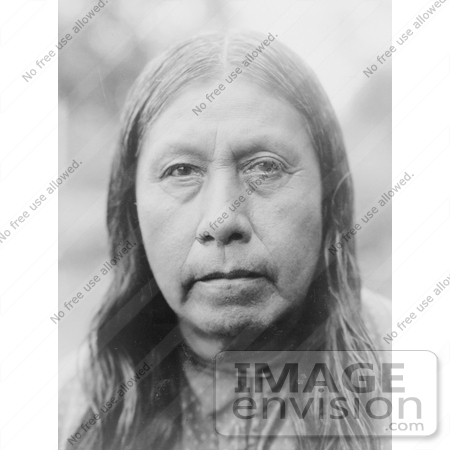 #7274 Stock Photography: Wichita Indian Woman’s Face by JVPD