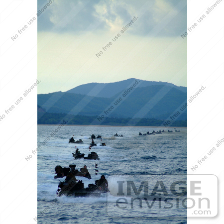 #7348 Stock Photo: Amphibious Vehicles of the United States Marines by JVPD