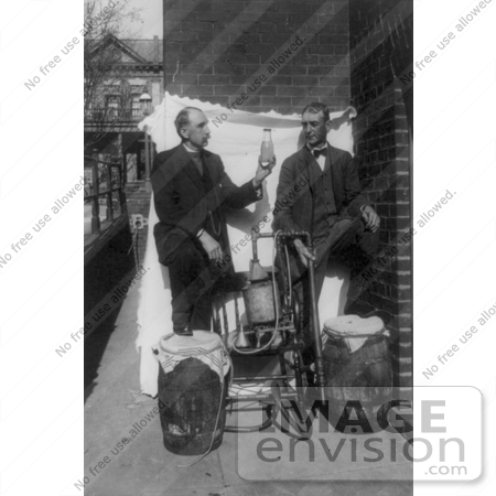 #7433 Stock Picture of Men With a Liquor Still, Prohibition by JVPD