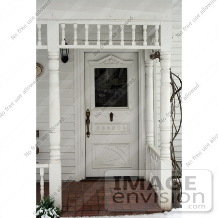 #749 Photo of the Entry Door of the Turner House, Jacksonville, Oregon by Jamie Voetsch