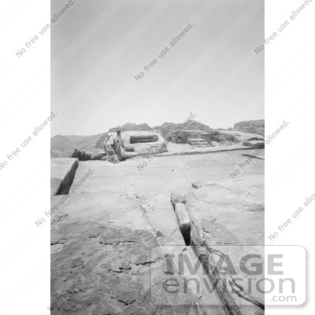 #7524 Stock Picture of The High Place at Petra by JVPD