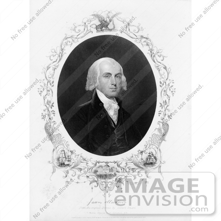 #7546 Picture of James Madison by JVPD