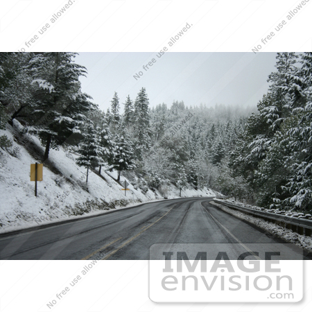 #757 Photograph of the Jacksonville Hill Summit in Winter by Jamie Voetsch