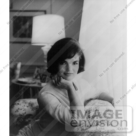 #7632 Picture of First Lady Jacqueline Bouvier Kennedy by JVPD