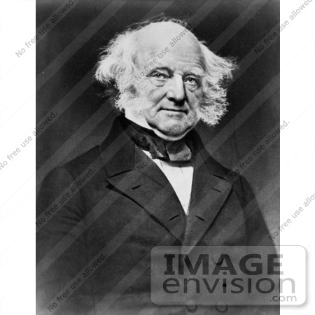 #7665 Image of Martin Van Buren, 8th American President by JVPD