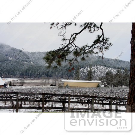 #767 Photograph of the Valley View Winery in Winter by Jamie Voetsch