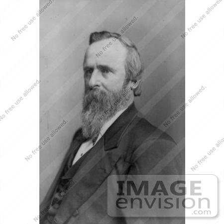 #7683 Picture of President Rutherford Hayes by JVPD