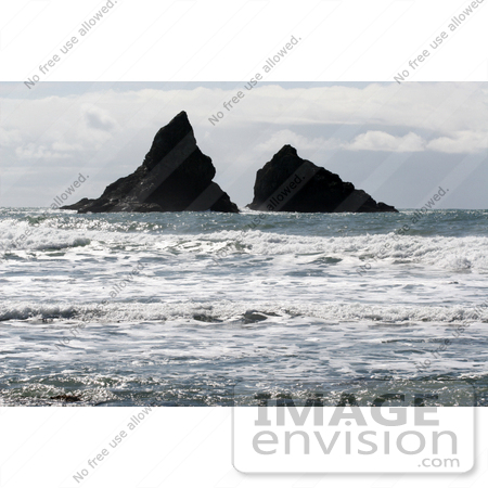 #777 Photography of Sea Stacks at Lone Ranch Beach Along the Oregon Coast by Kenny Adams