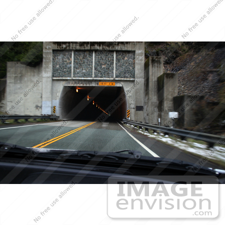 #794 Photography of Driving Towards a Tunnel by Kenny Adams