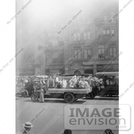 #8027 Picture of Orphans Being Transported to Coney Island by JVPD