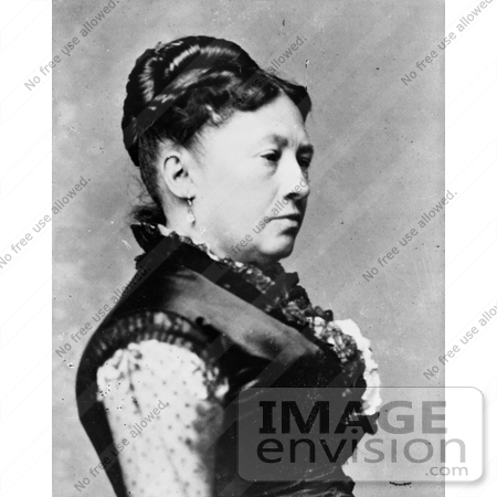 #8139 Picture of First Lady Julia Grant by JVPD