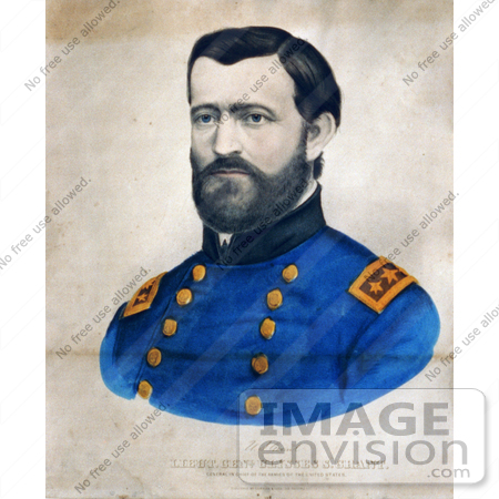 #8158 Picture of Ulysses S Grant by JVPD