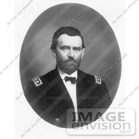 #8167 Picture of Major General Ulysses S Grant by JVPD