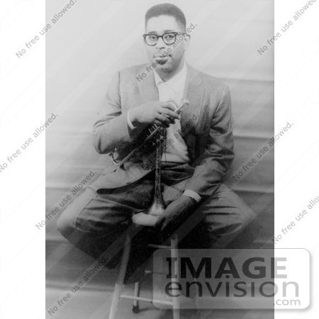 #8233 Picture of Dizzy Gillespie by JVPD